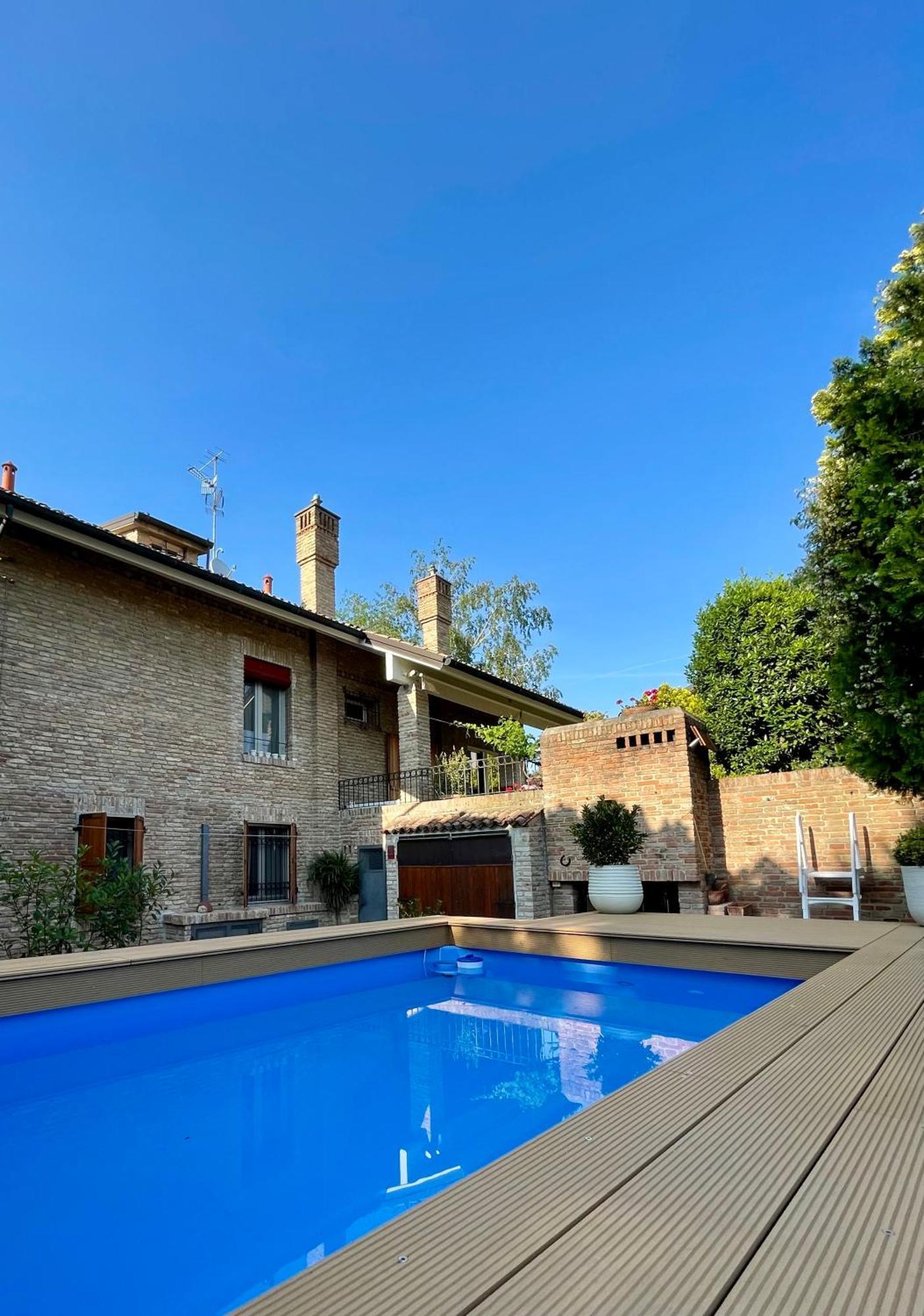 Appartement Casa Matilde Piano Terra 100Mq Con Parking E Piscina à Ferrare Extérieur photo
